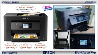 RECENSIONE completa Stampante EPSON Workforce Pro WF-3820/25
