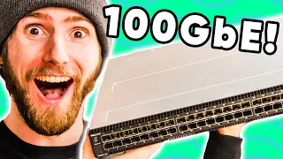 A $15,000 Network Switch?? - HOLY $H!T - 100GbE Networking