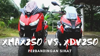 Perbandingan XDV 250i vs XMAX 250 WMOTO YAMAHA 250 i