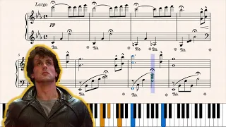 How to Play “Alone In The Ring” (Rocky) by Bill Conti - Piano Tutorial | FREE Sheet Music