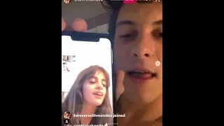 Shawn Mendes Live Chat With Camila Cabello While Lying On His Bed