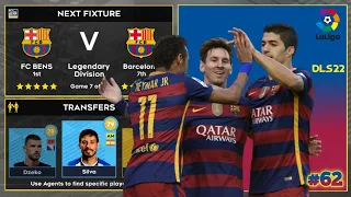 Legendary Division (Play Against FC Barcelona With the MSN Trio) | DLS 22 R2G [EP. 62]...