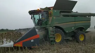 🇺🇦Збирання соняшнику 2020! John Deere S770i