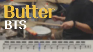 Butter - 방탄소년단 (BTS) / 드럼커버 / 드럼악보 / Drum cover / Drum score (Cover by Kong)