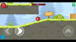 Bounce Ball 5 - Jump Ball Hero Adventure Level 73 Android Walkthrough