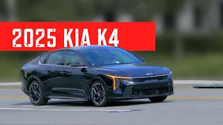 First road video 2025 Kia K4 GT Line without camouflage