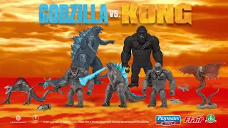 Monsterverse Godzilla Vs Kong Action Figures