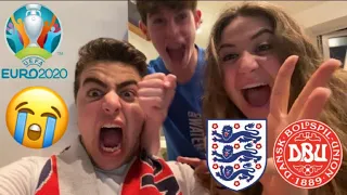 ENGLAND ARE GOING TO THE EURO 2020 FINAL!!! - ENGLAND FANS REACT TO ENGLAND 2-1 DENMARK!