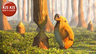 Funny CG short film on a beaver's misfortunes | "Behind the Beard" -  by Noel Winzen & Marc Angele