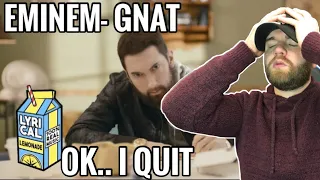 [Industry Ghostwriter] Reacts to: Eminem- Gnat (Reaction)- Eminem is trying to kill me 🤦‍♂️