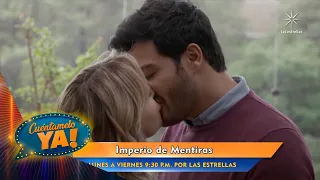 ¡Los besos subirán de intensidad entre Angelique Boyer y Andrés Palacios! | Cuéntamelo YA!