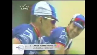 Tour de France 2001 Stage 10 - Part 2 (Alpe d'Huez) Lance Armstrong