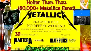 Metallica M72 Tour | Holier Than Thou (80k fans) | East Rutherford, NJ | N1 8/4/23 | @jenniferjawn