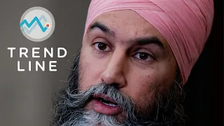 As Trudeau's polling drops, could Singh end Liberal-NDP deal? | TREND LINE