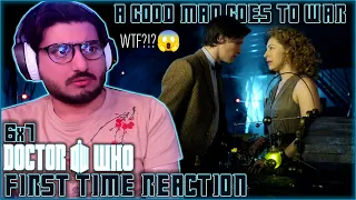 okay... WHAT?! DOCTOR WHO Series 6 Episode 7 A Good Man Goes to War First Time Watching