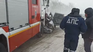 Массовое дтп Саранск.