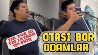 INTERNETNI YIGʻLATGAN QOʻSHIQ 🥹  OTASI BOR ODAMLAR BEKZOD HAQQIYEV