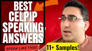 12 Pts CELPIP Speaking Samples! Follow This Format! Can You Take Like This?