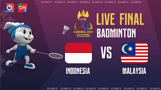 🔴Live: Indonesia - Malaysia | Final Badminton – Men's team SEA Games 32