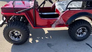 Mini jeep, gas golf cart