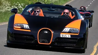 Crazy Supercars Leaving a Car Show in Style (Supercar Fest 2023 @ Sywell Aerodrome)!!!