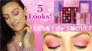 FULL Natasha Denona LOVE Collection | SWATCHES, Comparisons and FIVE Looks!!