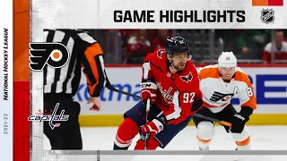 Flyers @ Capitals 4/12 | NHL Highlights 2022