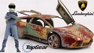 Lamborghini Top Gear Model | Restoration Lamborghini Reventon Abandoned ASMR