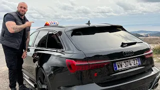 TAXI EN RS6 de 800 CHEVAUX 😱😨!! 1.000€ LA COURSE 💶💰!! (J’AI VOMI 🤮)