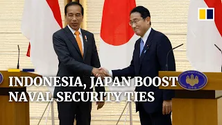 Indonesia and Japan boost naval security ties amid concern over China’s South China Sea actions