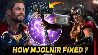 How did Mjolnir gets fixed | How Jane foster become Thor | Is she worthy | Thor 4 theory | ( HINDI )