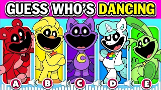 Guess Who Is Dancing | Poppy Playtime Chapter 3 & The Smiling Critters|  CatNap, Dogday #quizmonster