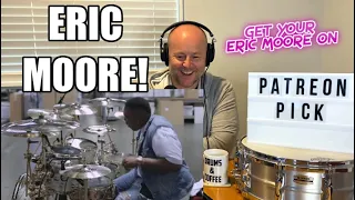 Drum Teacher Reacts: ERIC MOORE | Aquarian Reflector Series - Get your Eric Moore On (2020 Reaction)
