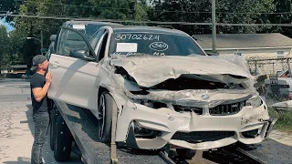 We Bought A Destroyed 2016 BMW M3!  Worst Rebuild So Far, Had To Call Vtuned.