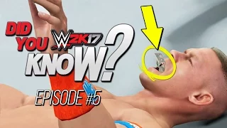 WWE 2K17: Did You Know? Secret Superstars, New Features, Hidden Moves & Animations! (Episode 5)