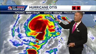 Hurricane Otis' landfall and the latest on Hurricane Tammy