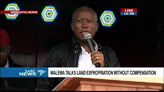 EFF holds a rally on land expropriation without compensarion