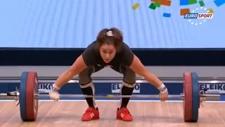 2014 European Weightlifting Championships, Women 69 kg  Тяжелая Атлетика. Чемпионат Европы