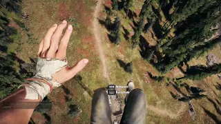 Far Cry 5 - 100 meters death from above takedown plus Chain takedown