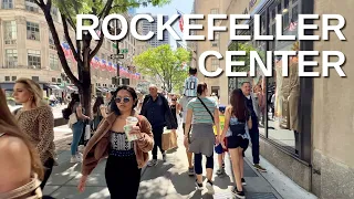 NEW YORK CITY Walking Tour [4K] - ROCKEFELLER CENTER