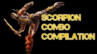 Mortal Kombat 9 - Scorpion: Combo Compilation [2014]