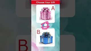 choose one gift l choose your gift girl vs boy #gift #chooseyourbox