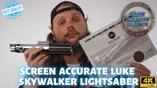 The Most Screen Accurate Luke Skywalker Lightsaber | Iron Destiny Props