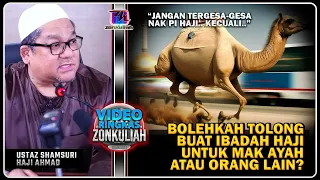 TAZKIRAH : Duit Tak Berapa Ada, Bolehkah Tangguh Panggilan Haji? - Ustaz Shamsuri Ahmad