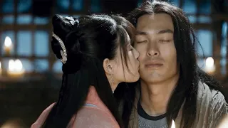 The boy felt shy when the beloved woman surprised him and kissed him! 💖Chinese Drama 24