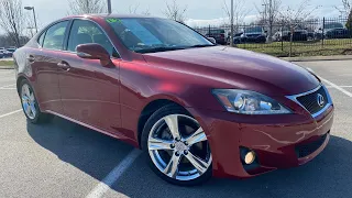 2012 Lexus IS 250 POV Test Drive & Review