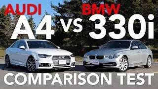 2017 Audi A4 vs BMW 3 Series Comparison