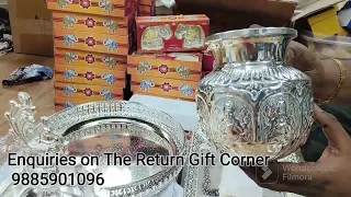 German silver l 24 crt plating elephants l return gifts l #rgc #thereturngiftcorner