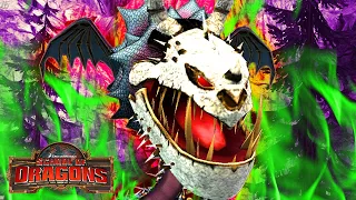 DEATHLY HYBRID DRAGON! School of Dragons: Dragons 101 - The Graveknapper