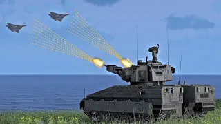 Flakpanzer Gepard Anti-Aircraft Gun in Action | Simulation | Milsim |ArmA 3